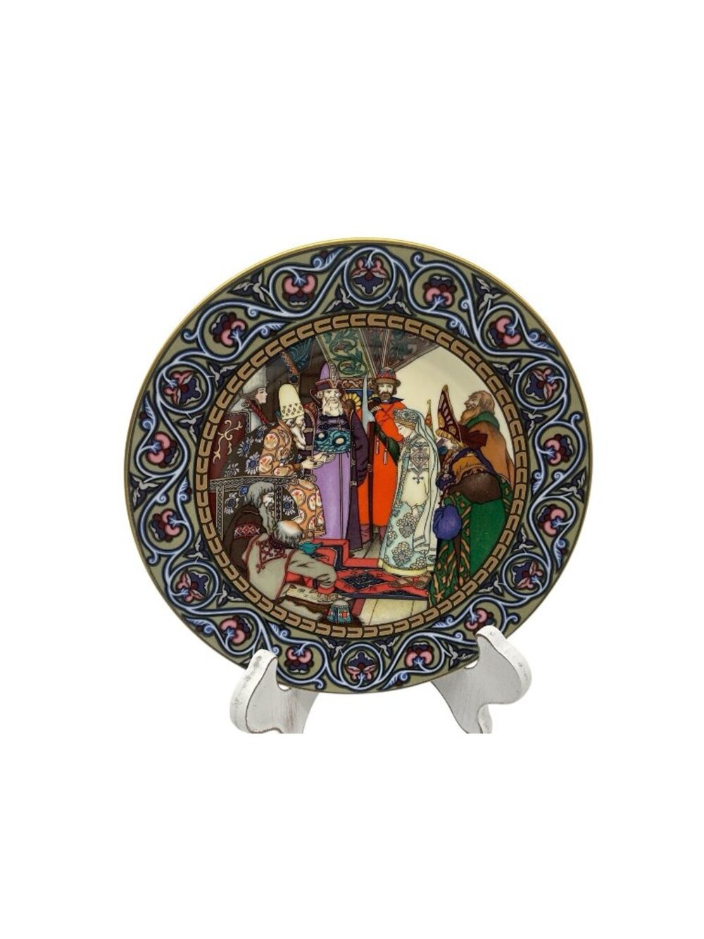 Villeroy & Boch Heinrich The Russian Fairy Tales Porcelain Plate The Snow Maiden